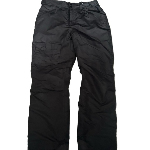 Faded Glory Other - Faded Glory Black Snow Pants With Adjustable Waist Size Medium (32-34)